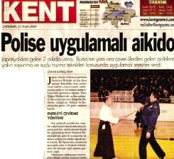 Bursa Polisi Jodo Öğreniyor.