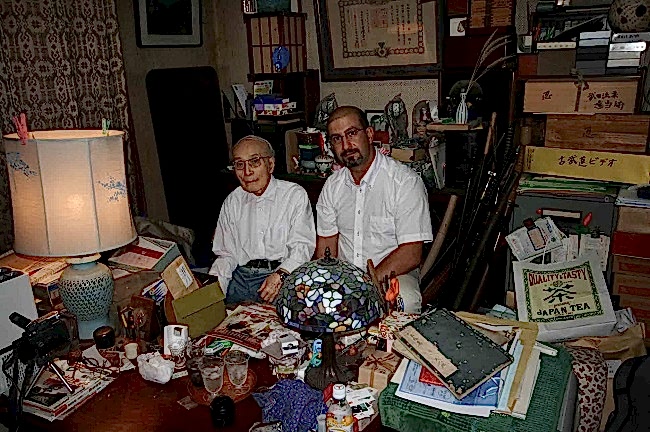 Saito Satoshi ( Japon Kobudo Federasyon başkanı) nı evinde ziyaret ettik