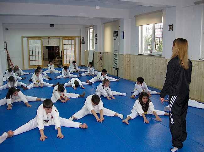 Uluyamada Jimnastik Çalışması