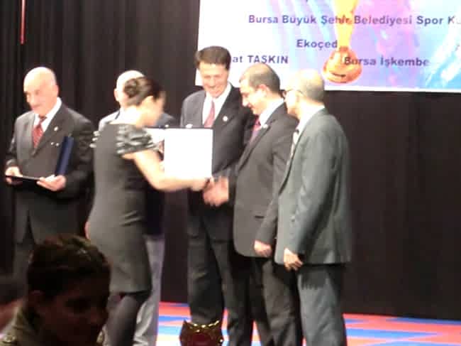 Kent gazetesi ödül töreni