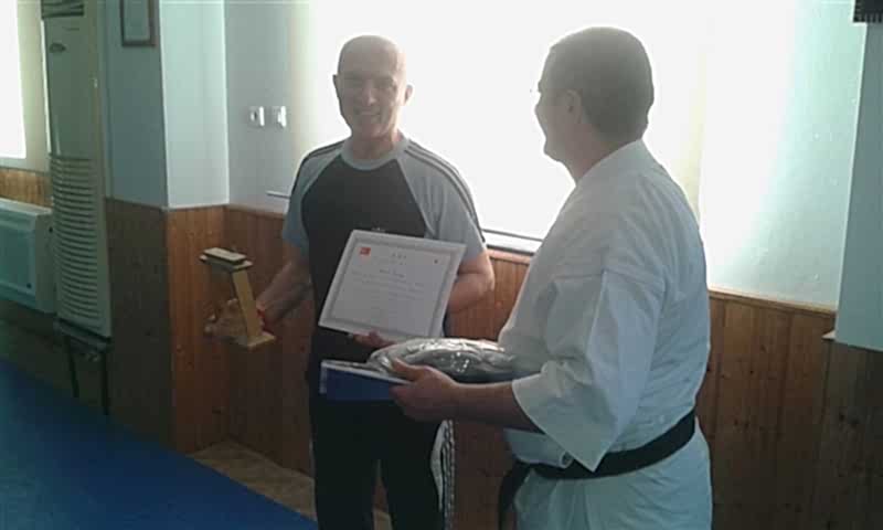 Osman Tuncay komutanımız dojomuzu ziyaret etti