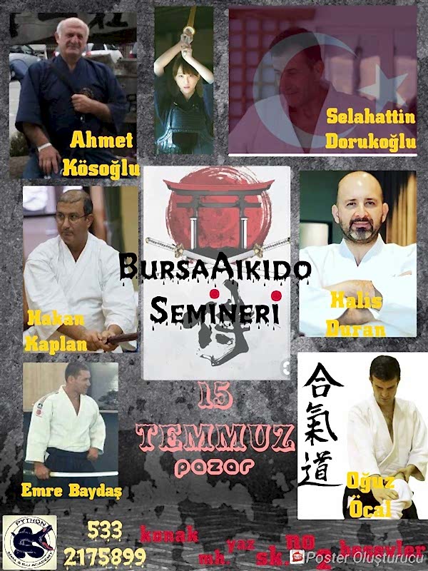 Bursa'da Aikido Semineri